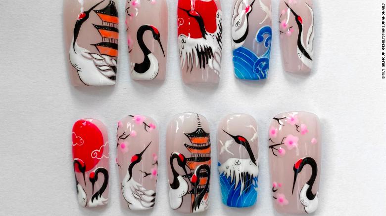 How Nail Art Became An Olympic Beauty Ritual Cnn Style