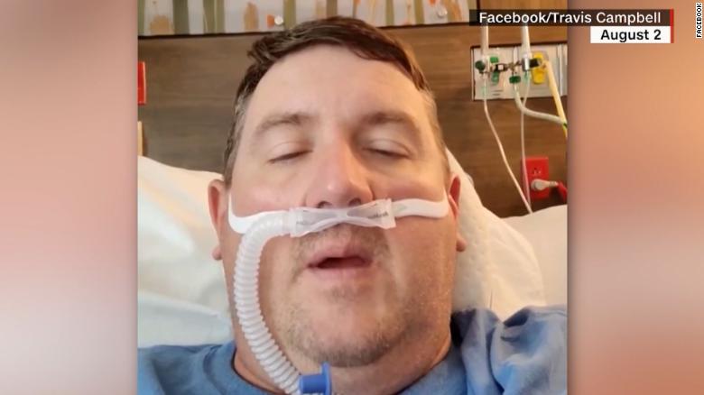 Unvaccinated man shares heartbreaking Covid-19 video diary from ICU