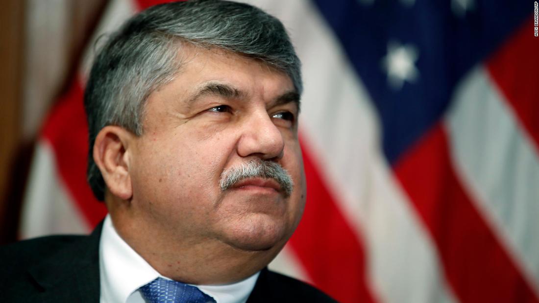 Richard Trumka, head of powerful AFL-CIO union, has died