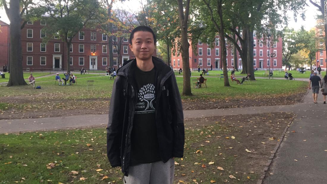 Dennis Hu in Boston, US.