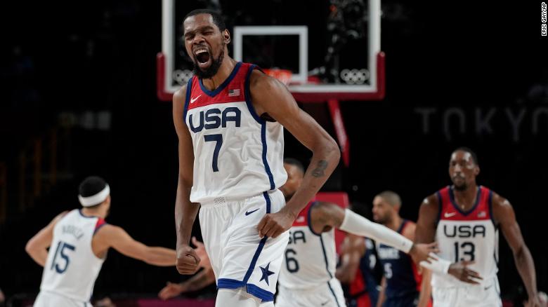 Team USA wins gold in men’s basketball for the fourth Olympics in a row