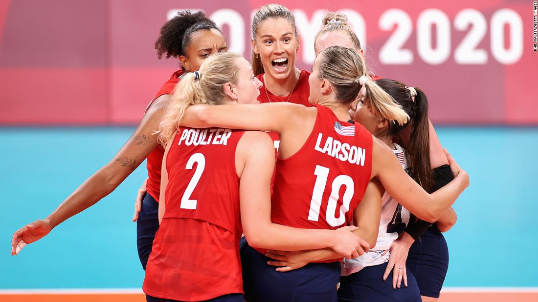 Team USA takes gold in women's volleyball to win overall Tokyo 2020 medal tally