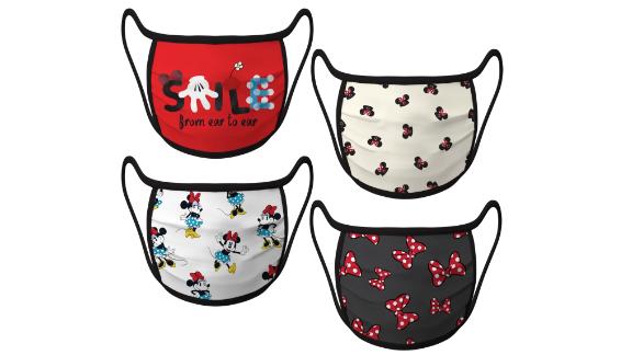Minnie Mouse Cloth Face Masks, 4-Pack