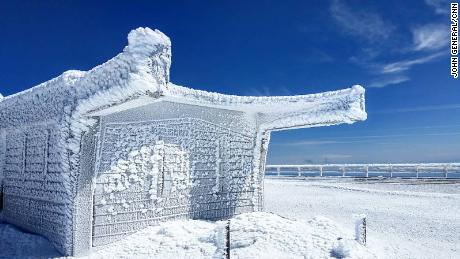 The weather observatory is a regular contender for coldest place on Earth every winter.