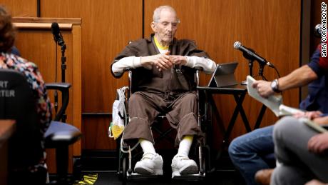 New York real estate heir Robert Durst, 78, takes the stand Monday in Inglewood, Calfornia. 