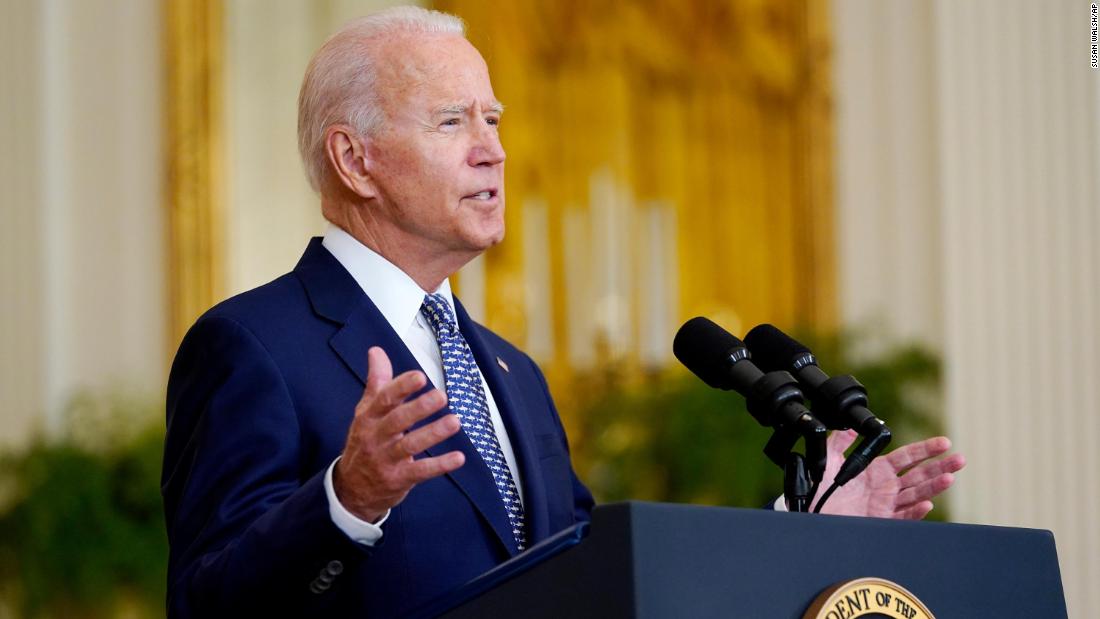 Biden tackles inflation concerns as he touts wins on infrastructure