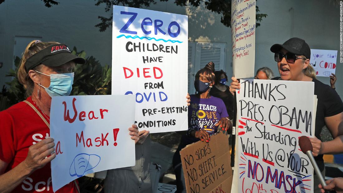 Broward County Public Schools vote to maintain mask mandate despite Florida governor's executive order to leave masks up to parents