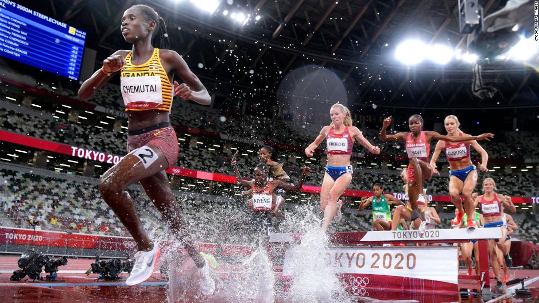 &lt;strong&gt;Peruth Chemutai, Uganda: &lt;/strong&gt;On the track inside Tokyo&#39;s National Stadium, Chemutai entered the record books for Uganda in the women&#39;s 3,000-meter steeplechase by becoming the first woman to win gold for her country in any sport.
