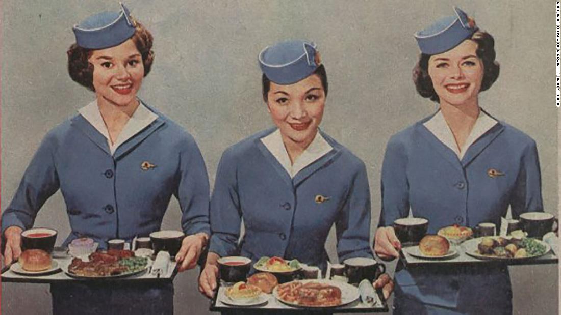 Cognac and cigars: The golden age of inflight meals