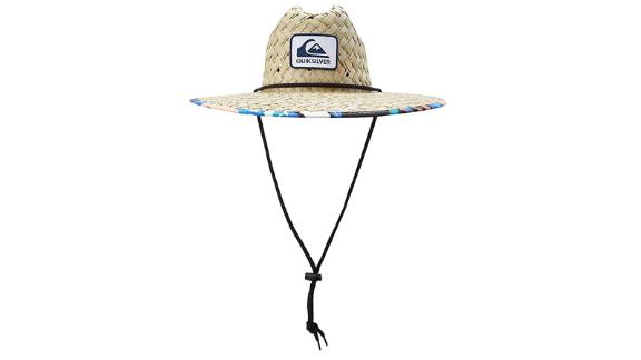Quiksilver Mens Outsider Lifeguard Beach Sun Straw Hat