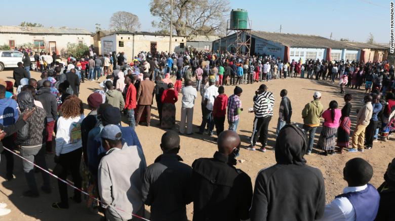 Zambia’s opposition leader wins landslide election as young people turnout in huge numbers