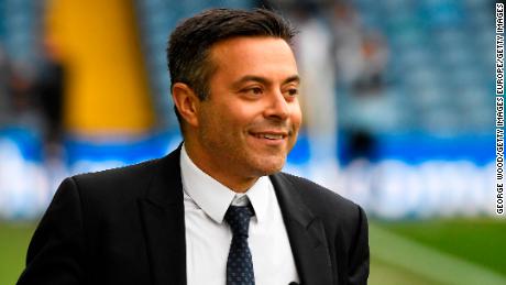 LEEDS, ENGLAND - AUGUST 21: Andrea Radrizzani Chairman of Leeds United prior to the Sky Bet Championship match between Leeds United and Brentford at Elland Road on August 21, 2019 in Leeds, England. (Photo by George Wood/Getty Images)