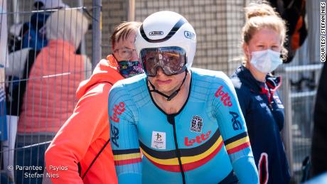 After the accident, Schelfhout says doctors told him he would have to forget his cycling dreams. 