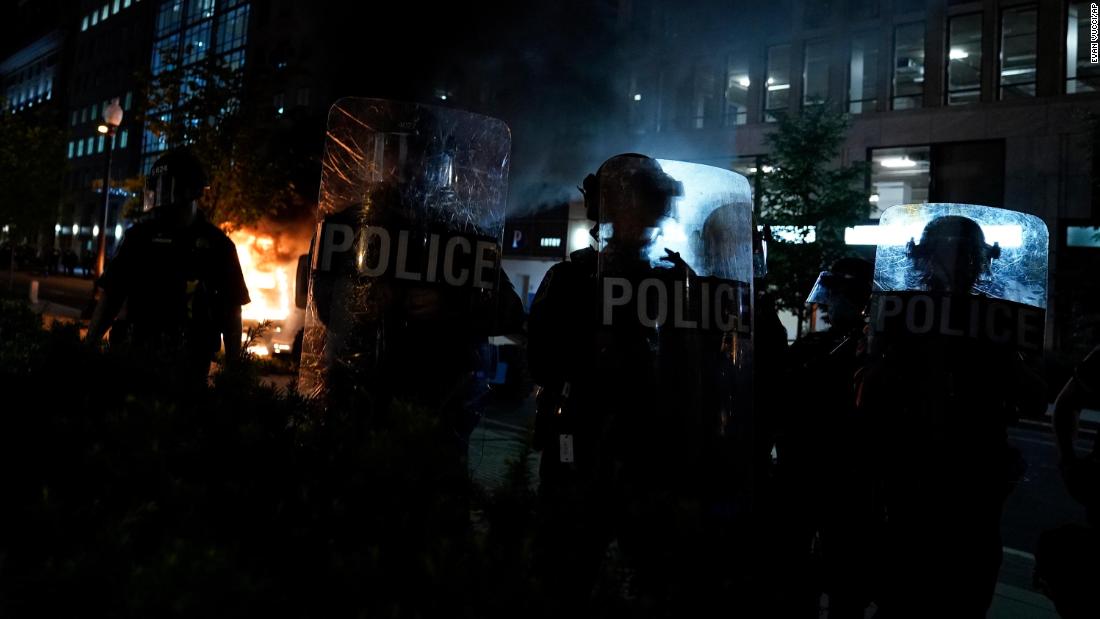 ACLU sues DC, police over use of chemical irritants, stun grenades at racial justice protest
