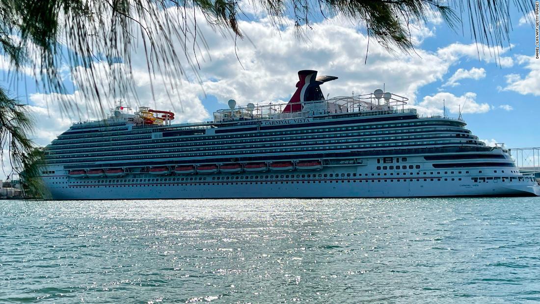 27 Covid cases reported aboard Carnival cruise ship