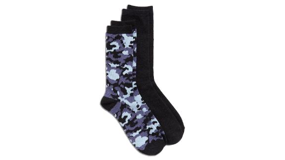 Nordstrom Assorted 2-Pack Butter Light Crew Socks