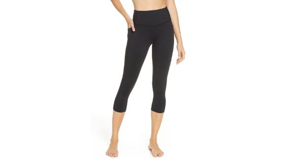 Zella Live In High Waist Pocket Crop Leggings