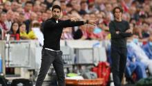 &quot;We had really high hopes and we didn't get the result that we wanted or the performance we wanted,&quot; said Arsenal manager Mikel Arteta (left) after his team's 2-0 defeat by Brentford.