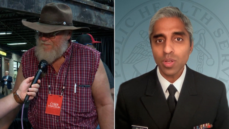 Surgeon general reacts to anti-vaxxer&#39;s claim about natural immunity