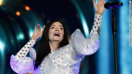 Lorde performs at the Corona Capital Music Festival in Mexico City, November 17, 2018. 