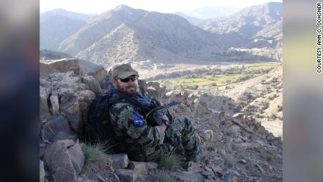 SFC James Ochsner during one of his tours in Afghanistan. 