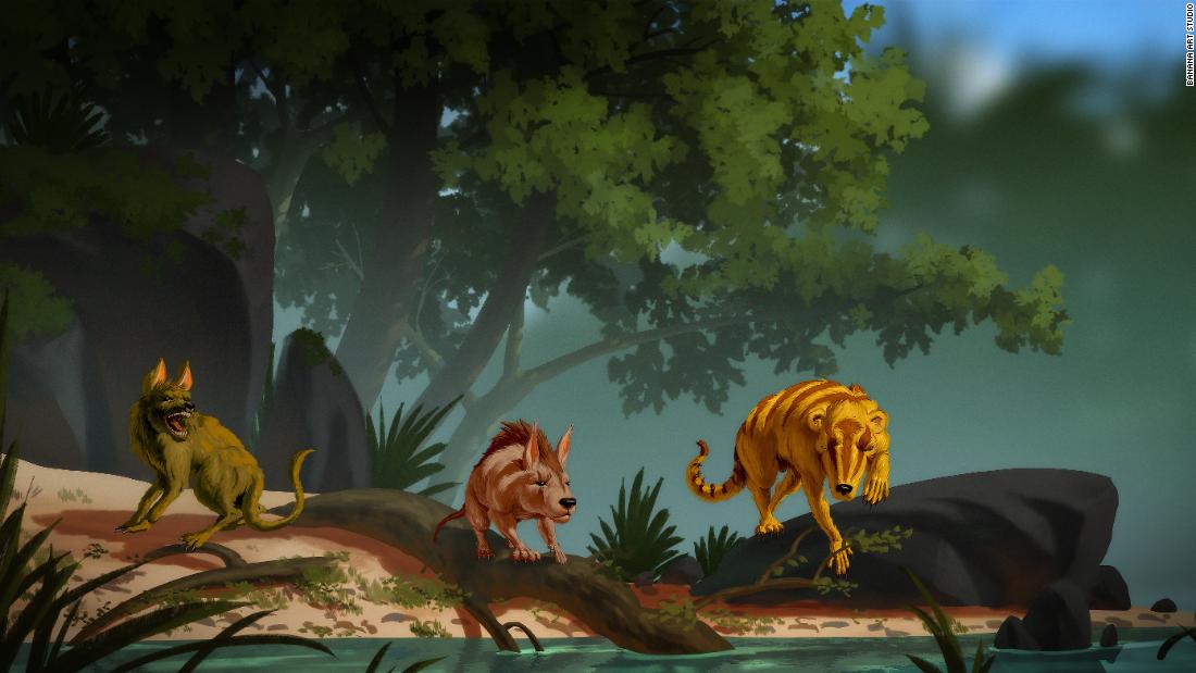 Fossils helped researchers discover that early mammals may have been more diverse than previously thought. The newly discovered species include (left to right) Conacodon hettingeri, Miniconus jeanninae and Beornus honeyi.