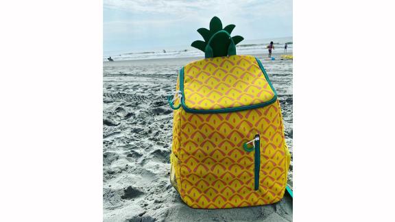 Sun Squad 14.4-Quart Backpack Cooler Pineapple