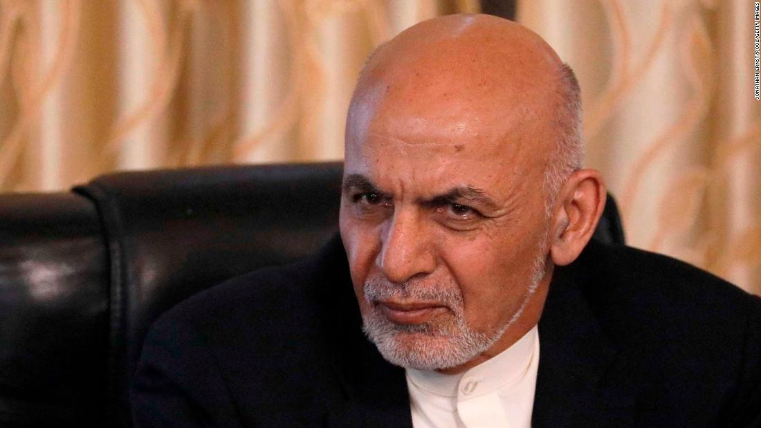 Former Afghan President Ashraf Ghani emerges in the UAE