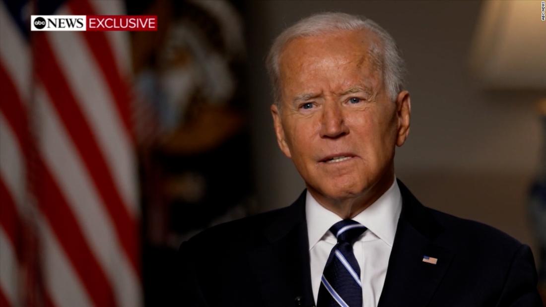 Biden was asked if there were any mistakes withdrawing. See his response