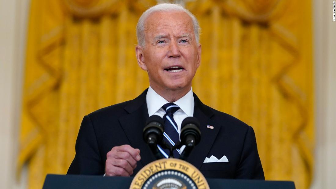 President and first lady plan to get their Covid-19 vaccine booster shots once they're eligible, Biden says