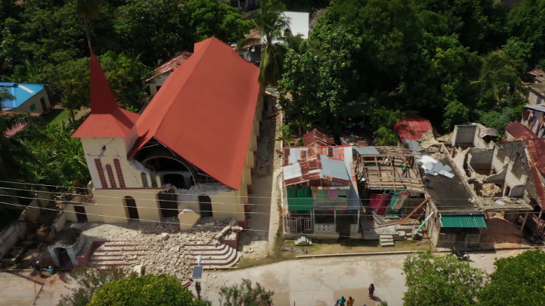 haiti earthquake rural community Rivers PKG intl ldn vpx_00020606