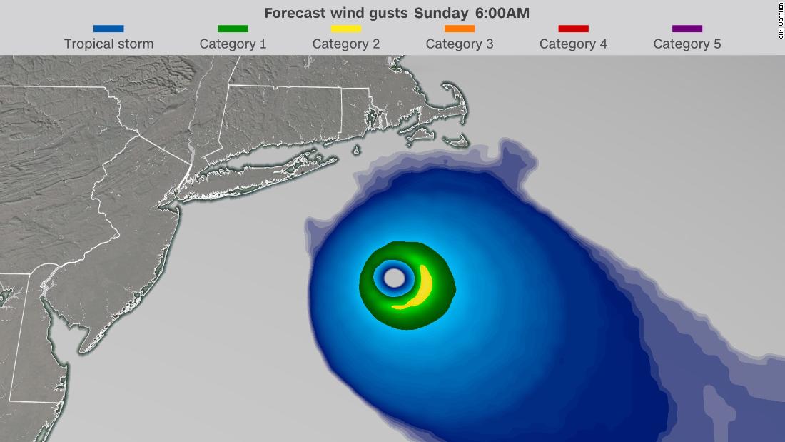 Tropical Storm Henri Is Forecast To Make A Rare Landfall As A Hurricane