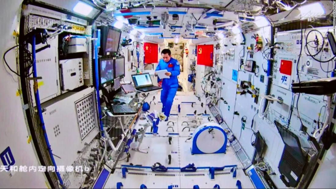 Les astronautes chinois effectuent leur deuxième sortie dans l’espace à l’extérieur de la station spatiale prévue