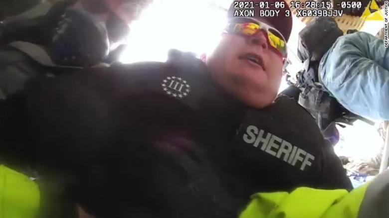 A Tennessee sheriff’s deputy allegedly assaulted police on January 6. Now he’s behind bars and off the force
