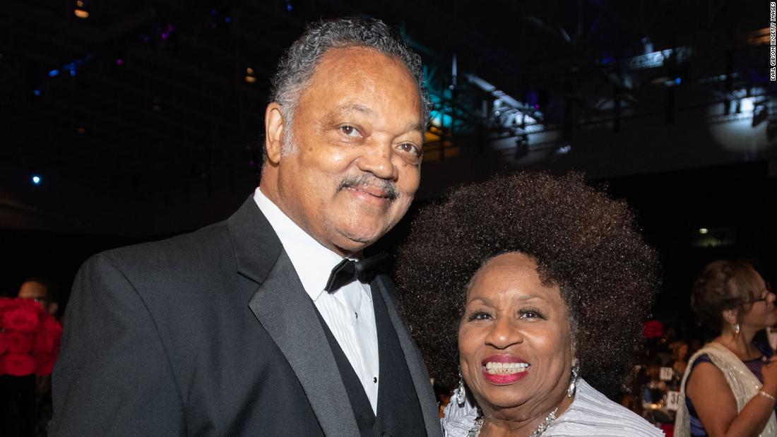 Rev. Jesse Jackson and his wife have been hospitalized after testing positive for Covid-19