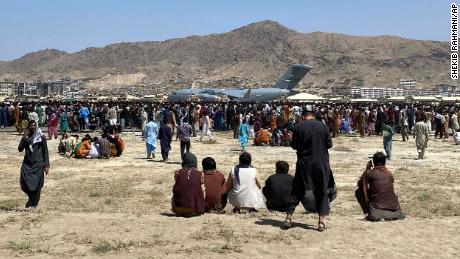 Kabul's airport is the epicenter of a desperate and deadly scramble to escape the Taliban 