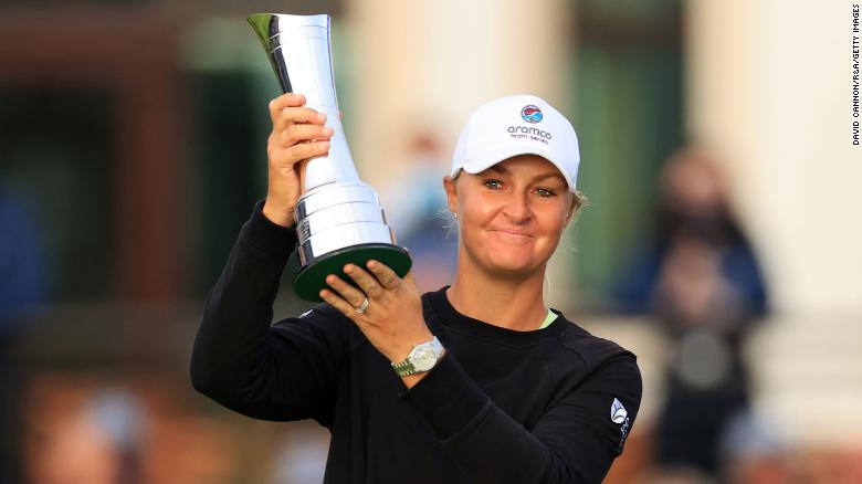 Anna Nordqvist holds her nerve to win a dramatic Women’s Open