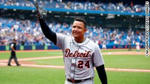 Miguel Cabrera becomes the 28th baseball player to join the 500 home run club
