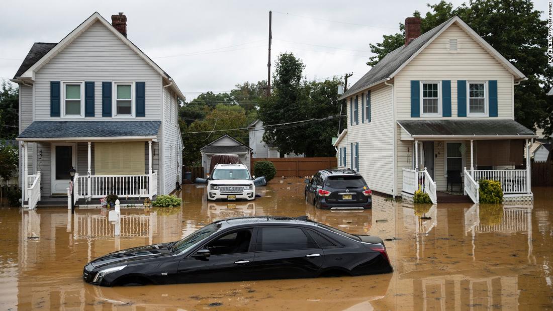 One had a name, the other did not. Both brought flooding but had different outcomes