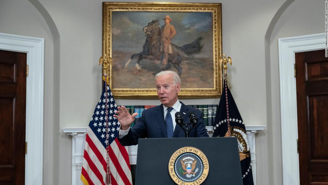 Biden tries for a reset after a nightmare week in Kabul