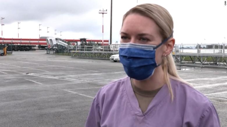 Nurse recounts delivering baby aboard evacuation plane from Afghanistan