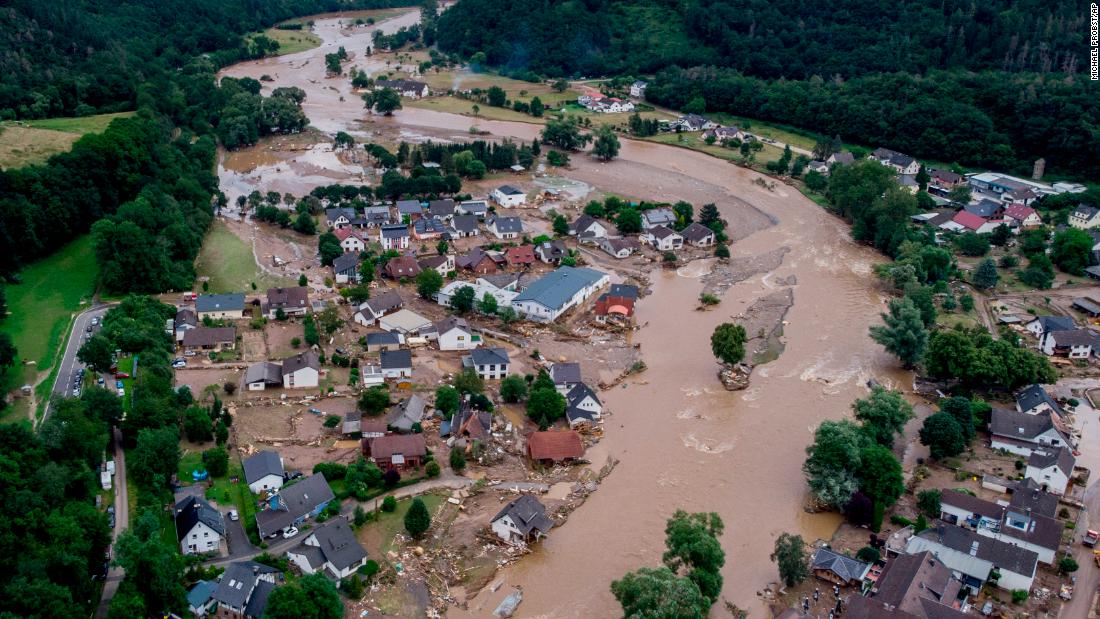 Germany's deadly floods were up to 9 times more likely because of climate change, study estimates