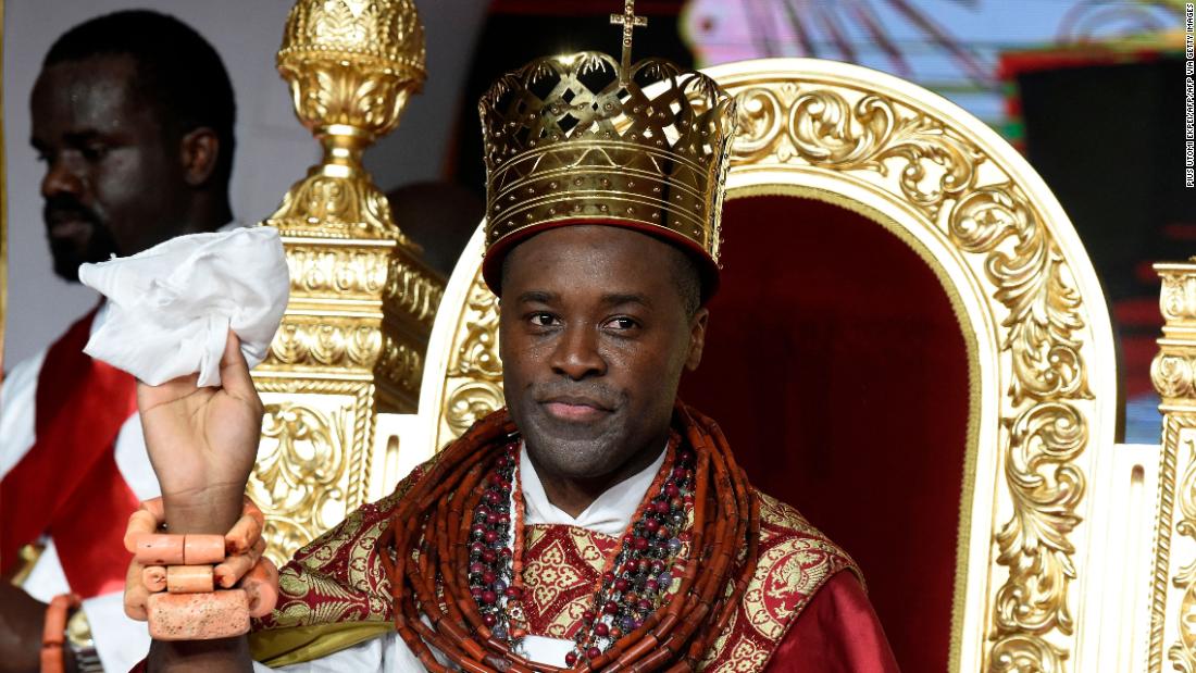 A new king was crowned in Nigeria's oil-rich Delta region and young Nigerians are inspired