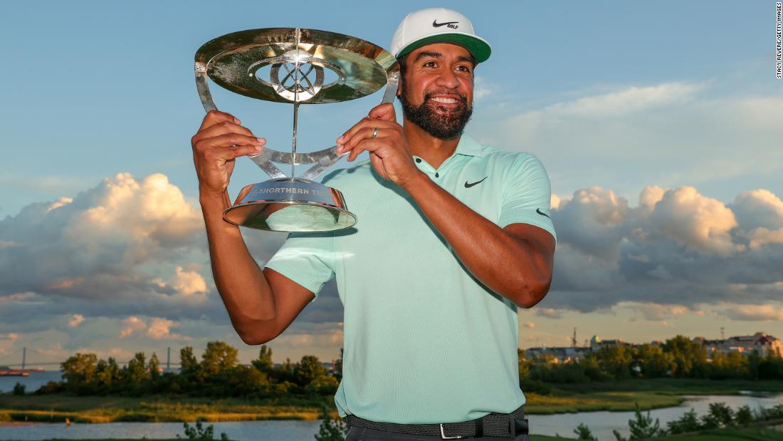 Tony Finau wins Northern Trust, his first victory in 1,975 days