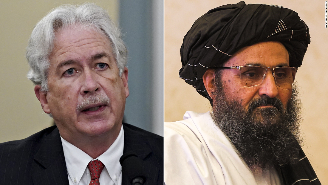 CIA director met with Taliban leader in Kabul on Monday amid evacuation efforts