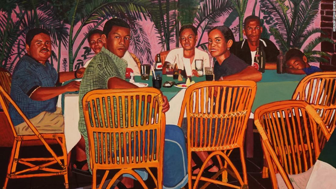 Raelis Vasquez turns snapshots of Afro Dominican lifestyle into paintings of belonging