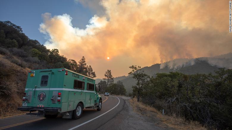 Climate change is sparking wildfires that are amplifying Covid