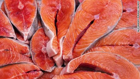Salmon are a great source of omega-3s.