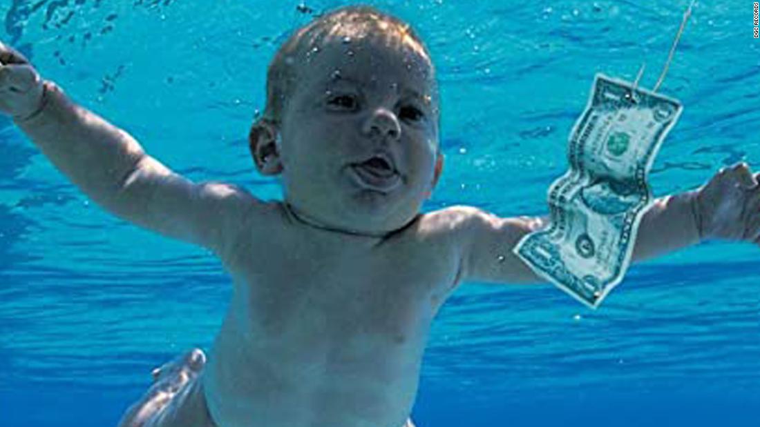 Spencer Eden, naked baby on Nirvana’s ‘Nevermind’ album cover, is suing the band