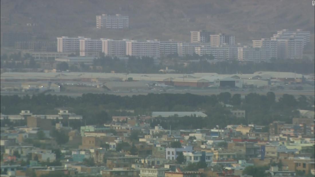 Blast reported outside Hamid Karzai International Airport in Kabul